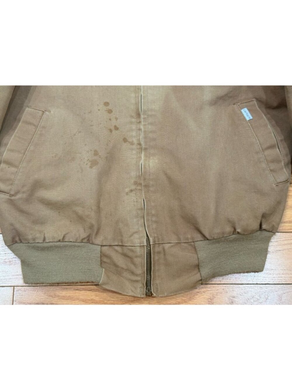Carhartt 1989 100 Anniversary Duck Medium Santa Fe Bomber Jacket - Picture 9 of 16